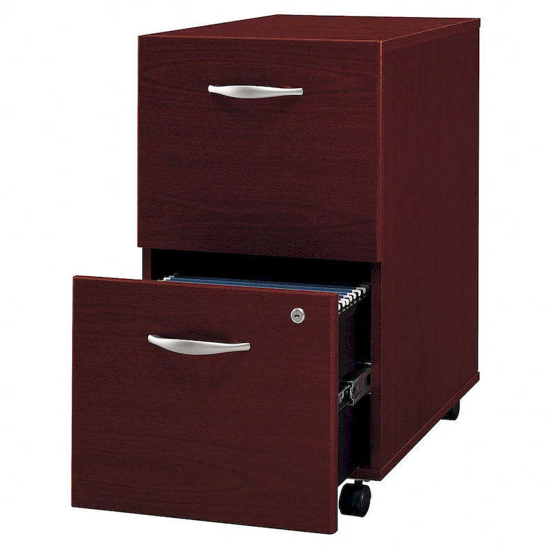 Meuble de classement mobile à 2 tiroirs de la série C par Bush Business Furniture