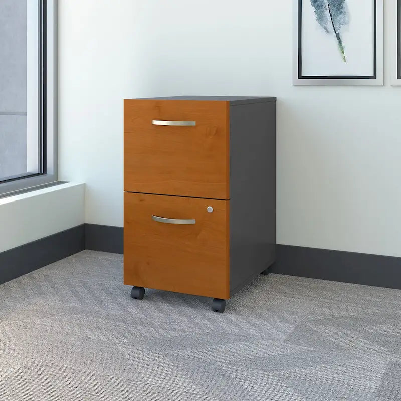 Meuble de classement mobile à 2 tiroirs de la série C par Bush Business Furniture