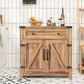 Farmhouse Cabinet with Drawers and Doors 31.5 inch - 15.75D x 31.5W x 31.5H