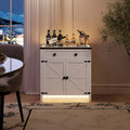 31.5 Wide Sideboard With Led Light - N/A