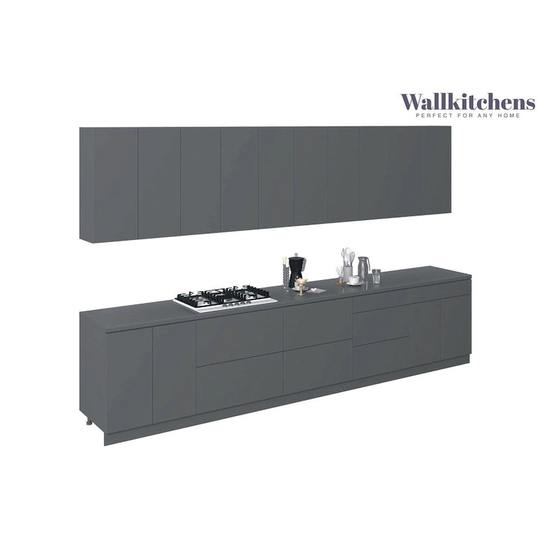 Kitchen Signature Collection Gray Color Base Size 13Ft Wide - 153x24