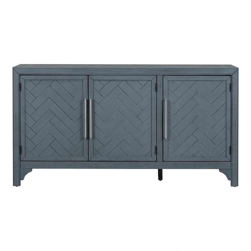 Buffet de rangement avec étagères réglables