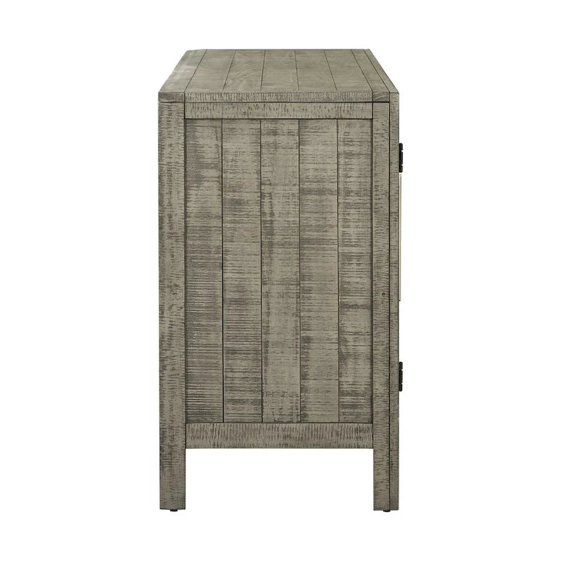 Buffet de rangement avec étagères réglables
