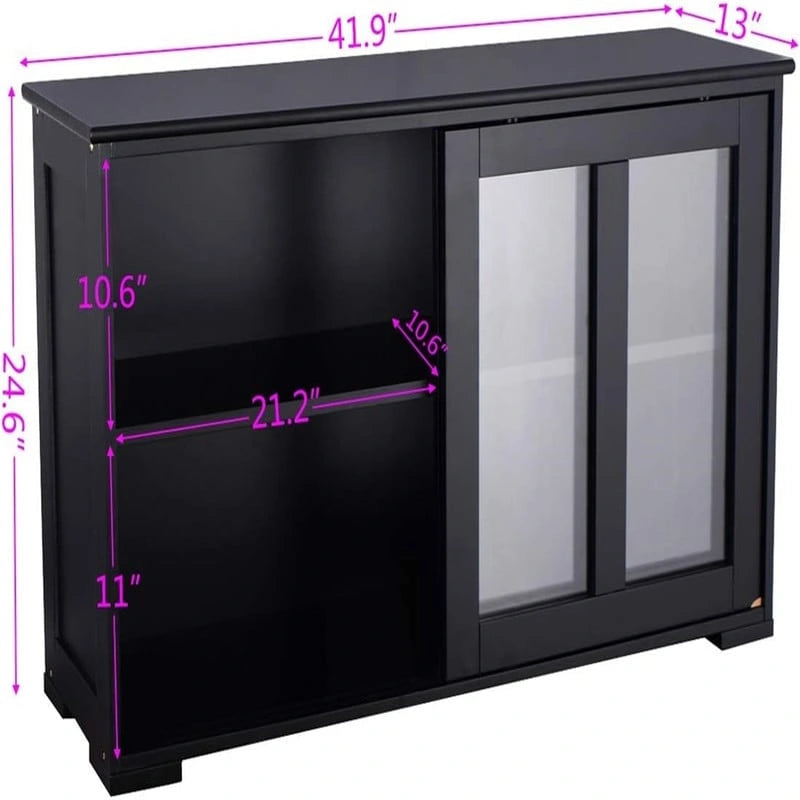 Meuble de Rangement Buffet Superposable - 41.9P x 13L x 24.5H