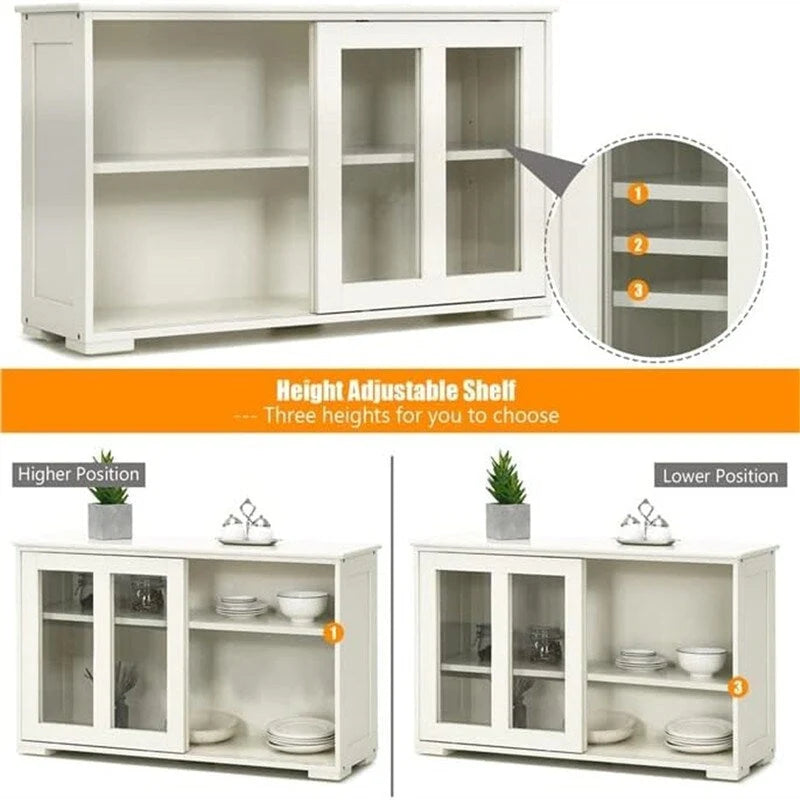 Meuble de Rangement Buffet Superposable - 41.9P x 13L x 24.5H