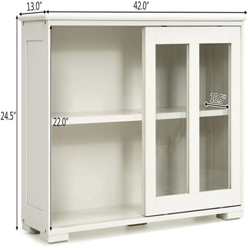 Meuble de Rangement Buffet Superposable - 41.9P x 13L x 24.5H