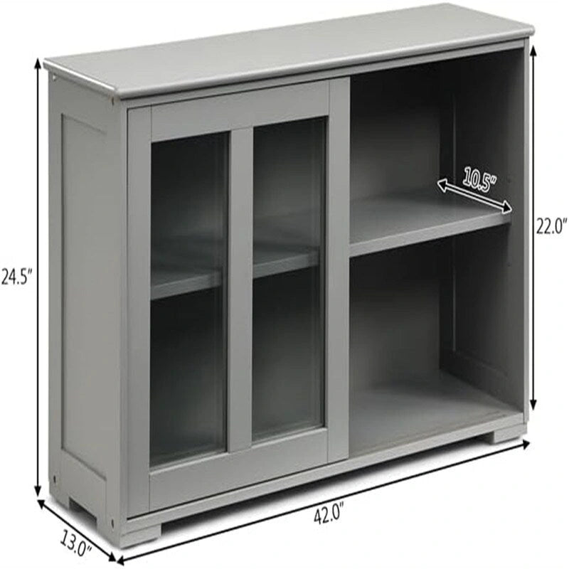 Meuble de Rangement Buffet Superposable - 41.9P x 13L x 24.5H