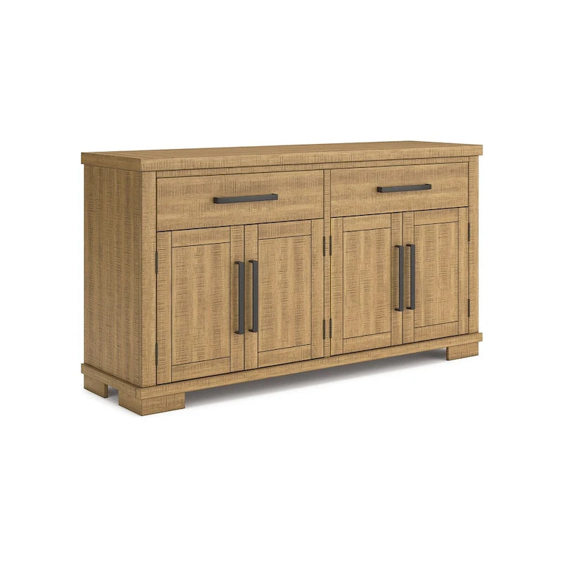 Signature Design by Ashley Havonplane Brown Dining Server - 65.88W x 19D x 36.13H