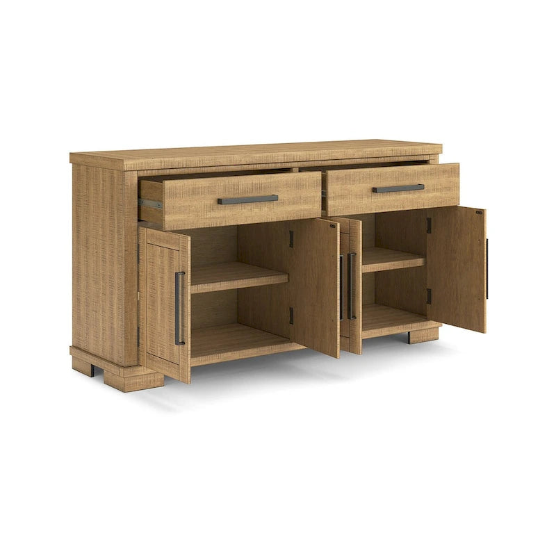 Signature Design by Ashley Havonplane Brown Dining Server - 65.88W x 19D x 36.13H