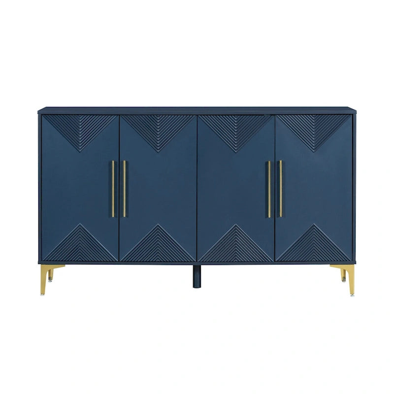 Unique Features of a Four-Door Cabinet
