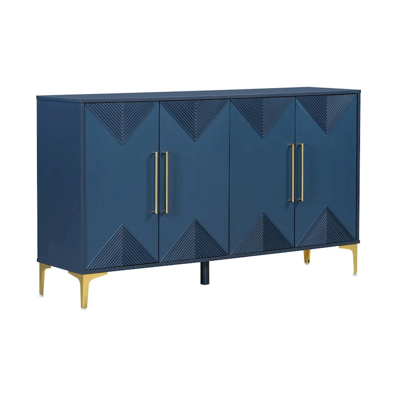Unique Features of a Four-Door Cabinet
