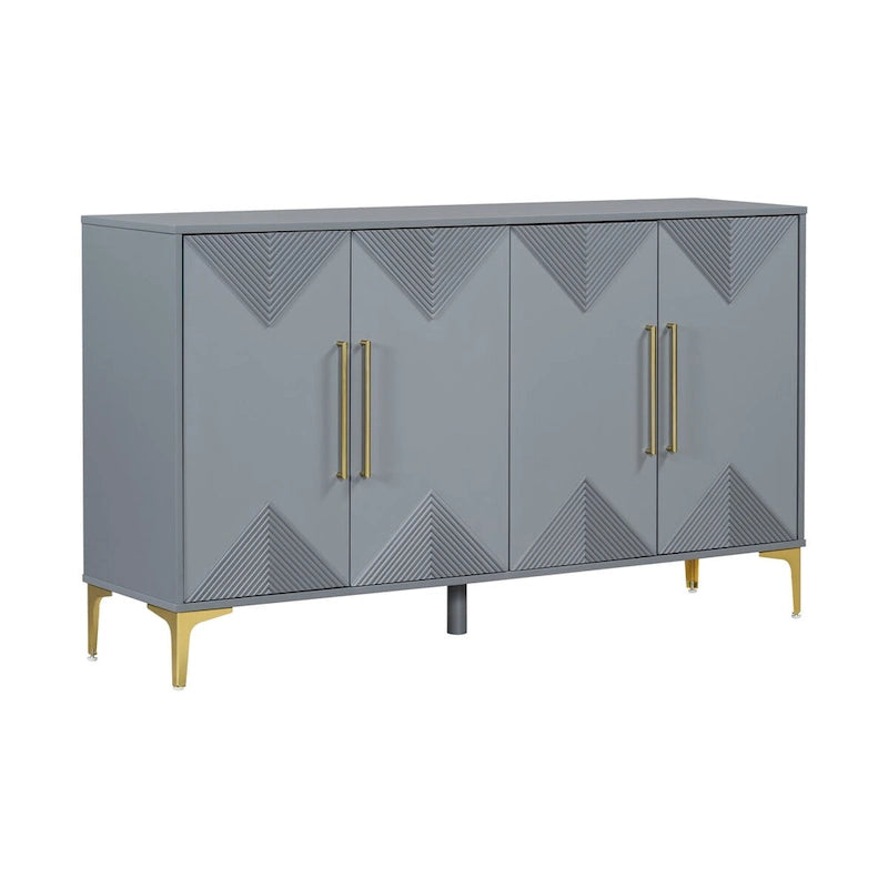 Unique Features of a Four-Door Cabinet