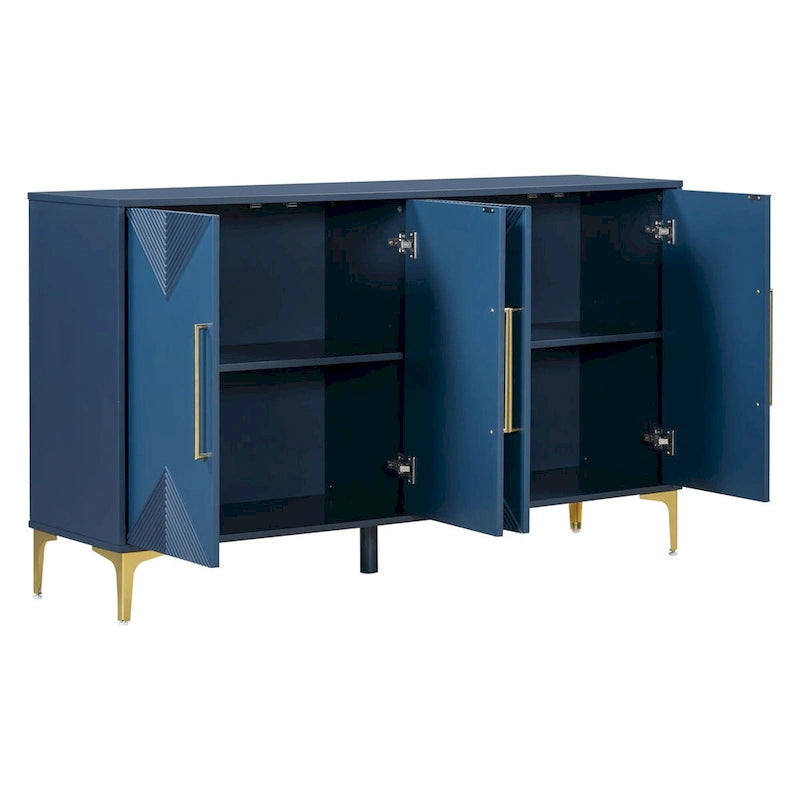 Caractéristiques uniques d'une armoire à quatre portes