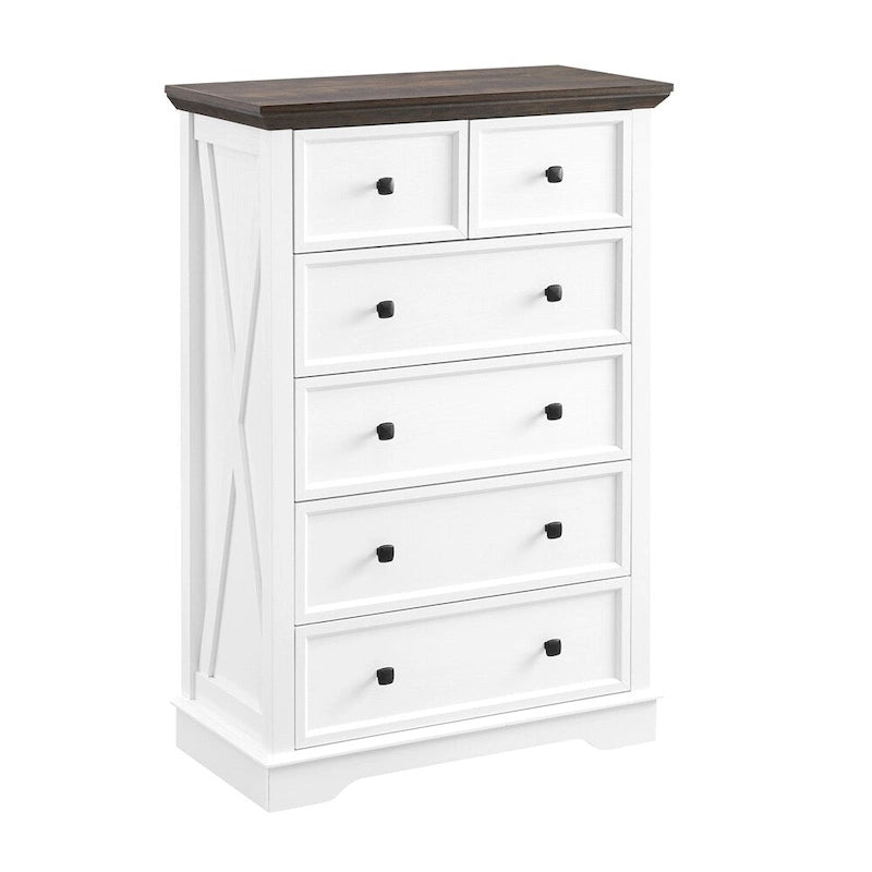 6 Drawers cabinet Tall Chest
