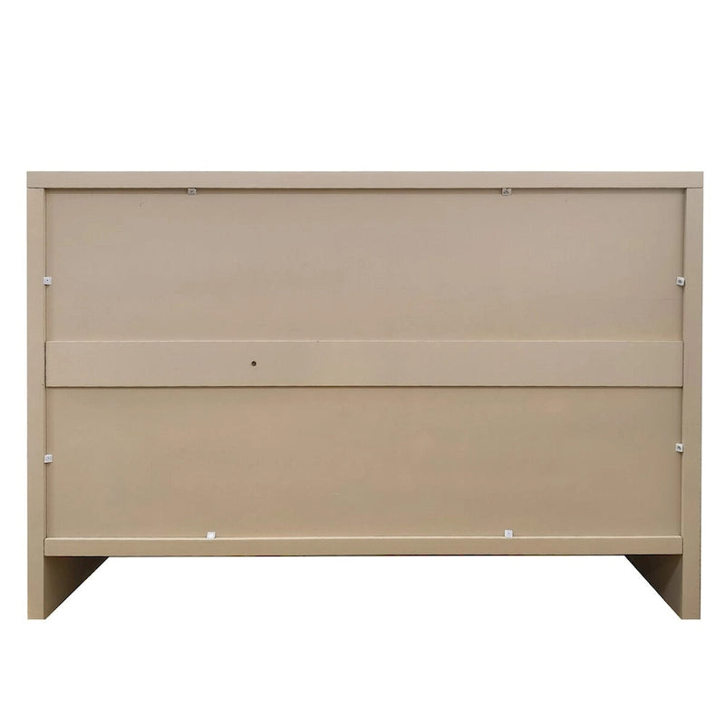 Accent Cabinet Farmhouse Style 3 Door Wooden Cabinet Sideboard Buffet