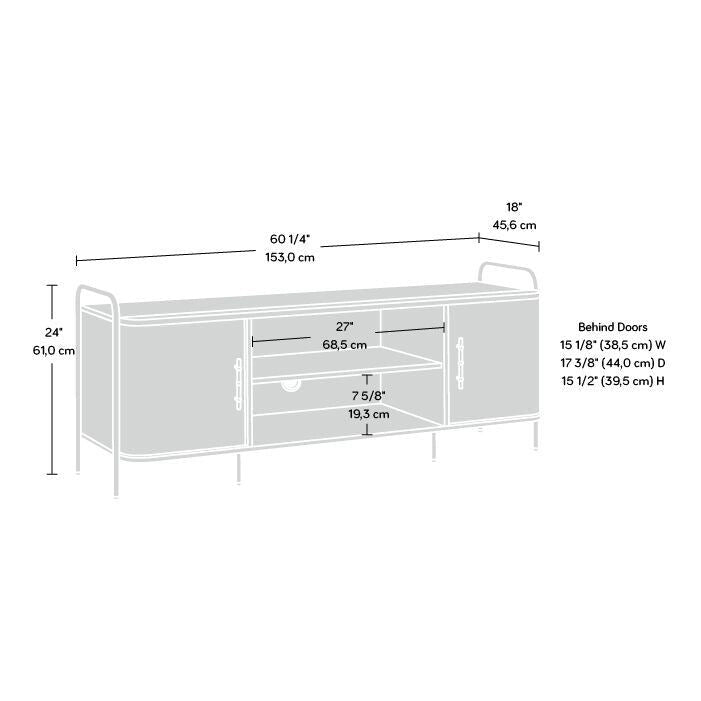 Coral Cape Entertainment Credenza Sma