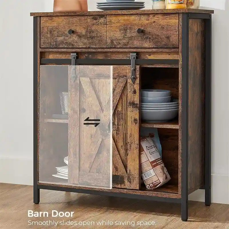 Buffet Cabinet - 11.8D x 27.6W x 31.5H