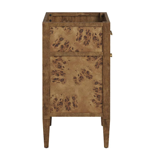 Meuble-lavabo en bois 24 pouces (lavabo non inclus)