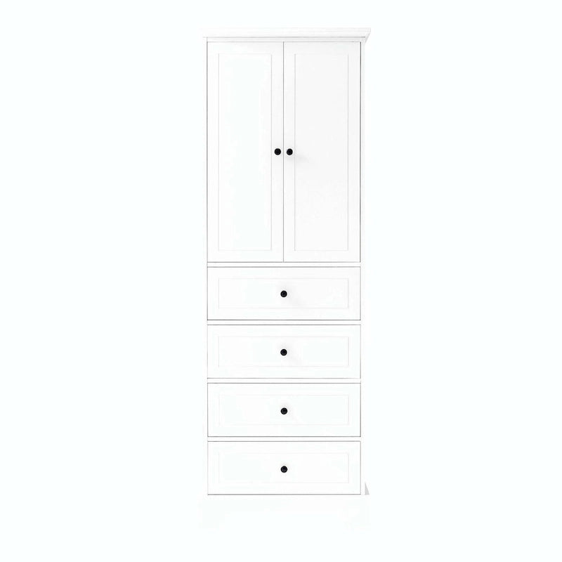 Bathroom Storage Cabinet with Drawers and Adjustable Shelf