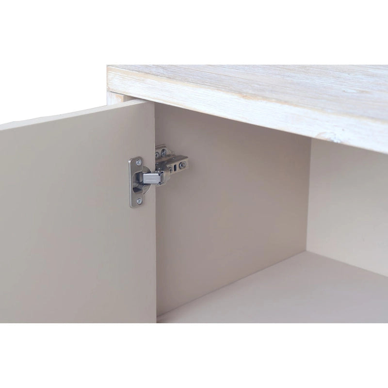 Farmhouse Style Wooden Sideboard Buffet Server Cabinet with Doors